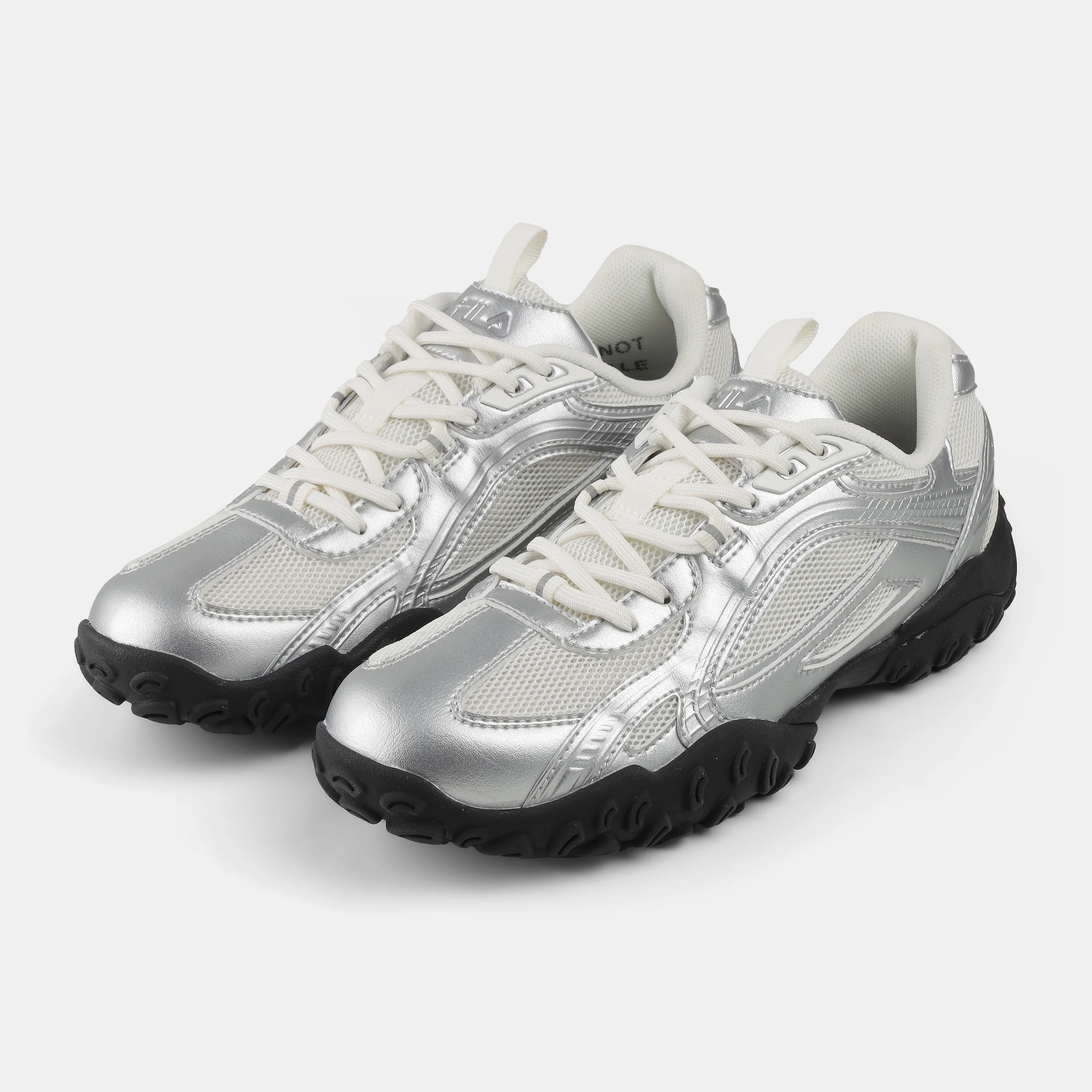 Fila Women Silver Echappe Ms Shoes - Image 7