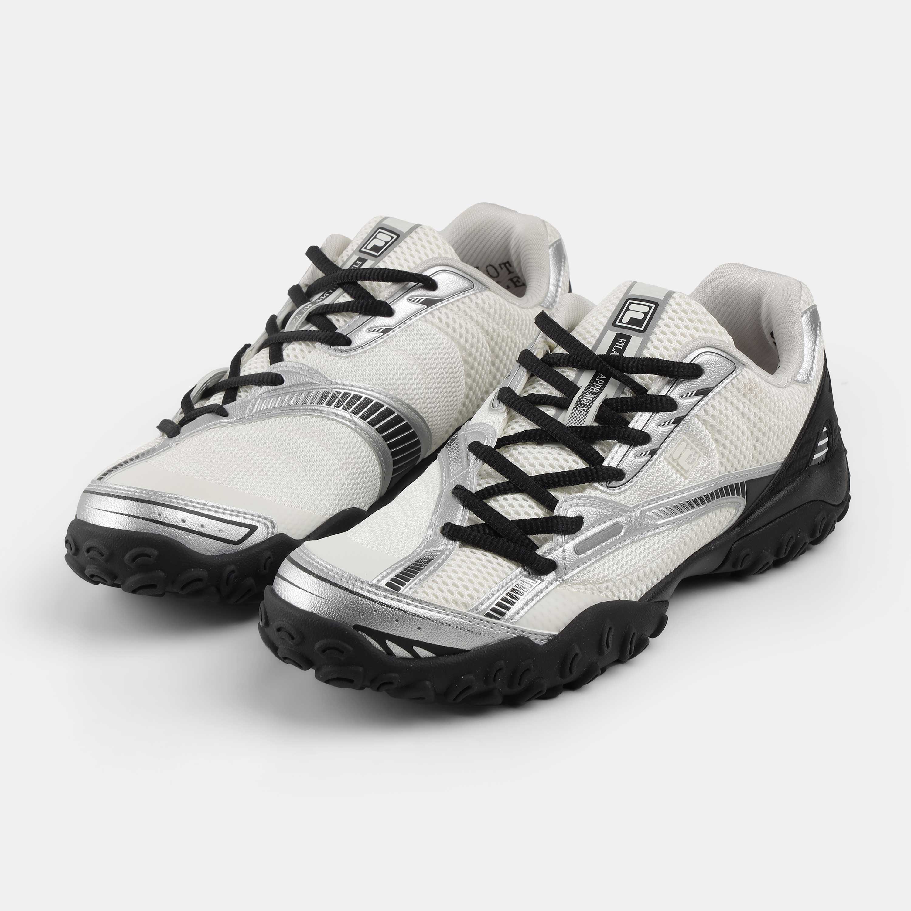 Fila Women White-Black Echappe Ms V2 Shoes - Image 7