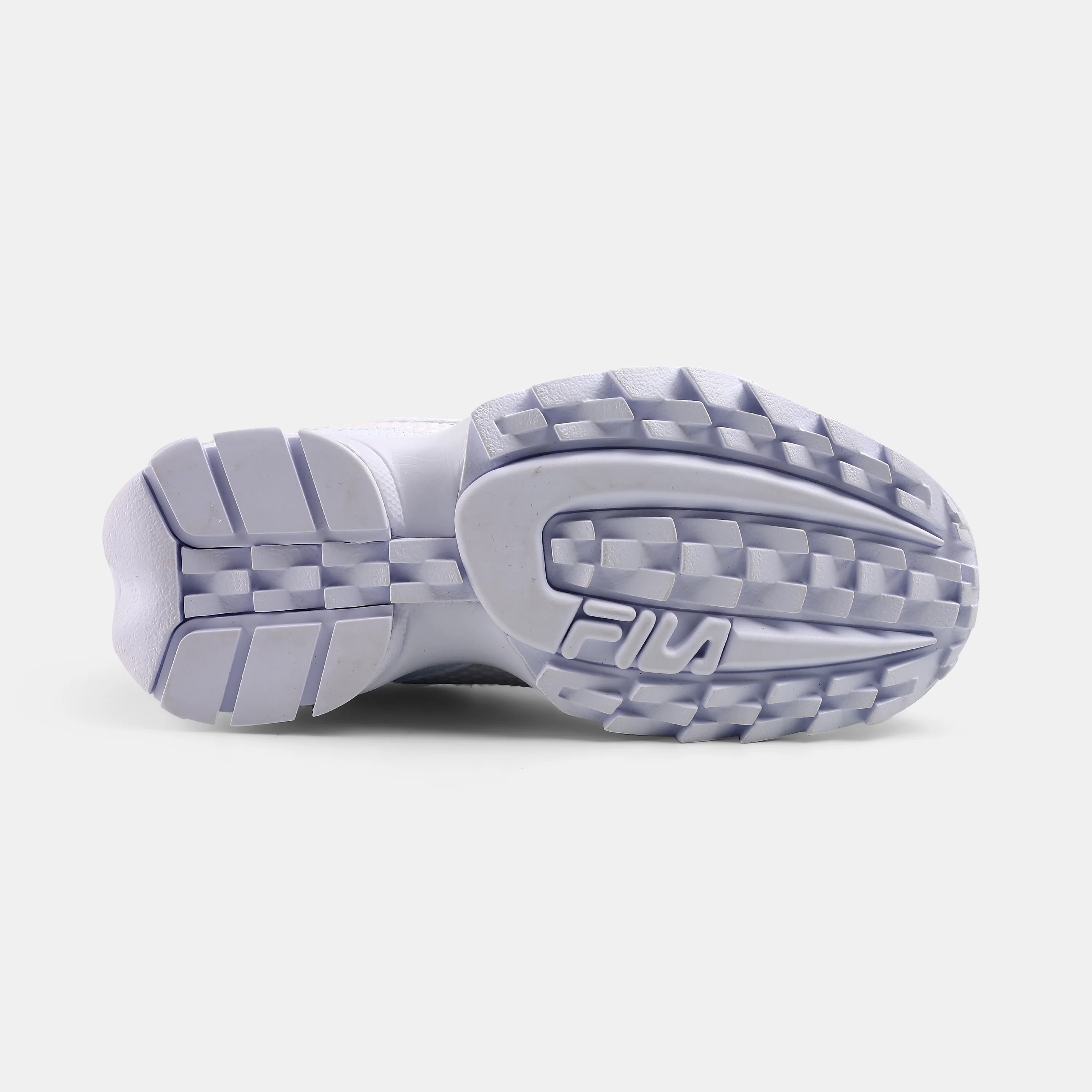 Fila Women White Disruptor 2 Woven Shoes - Image 5