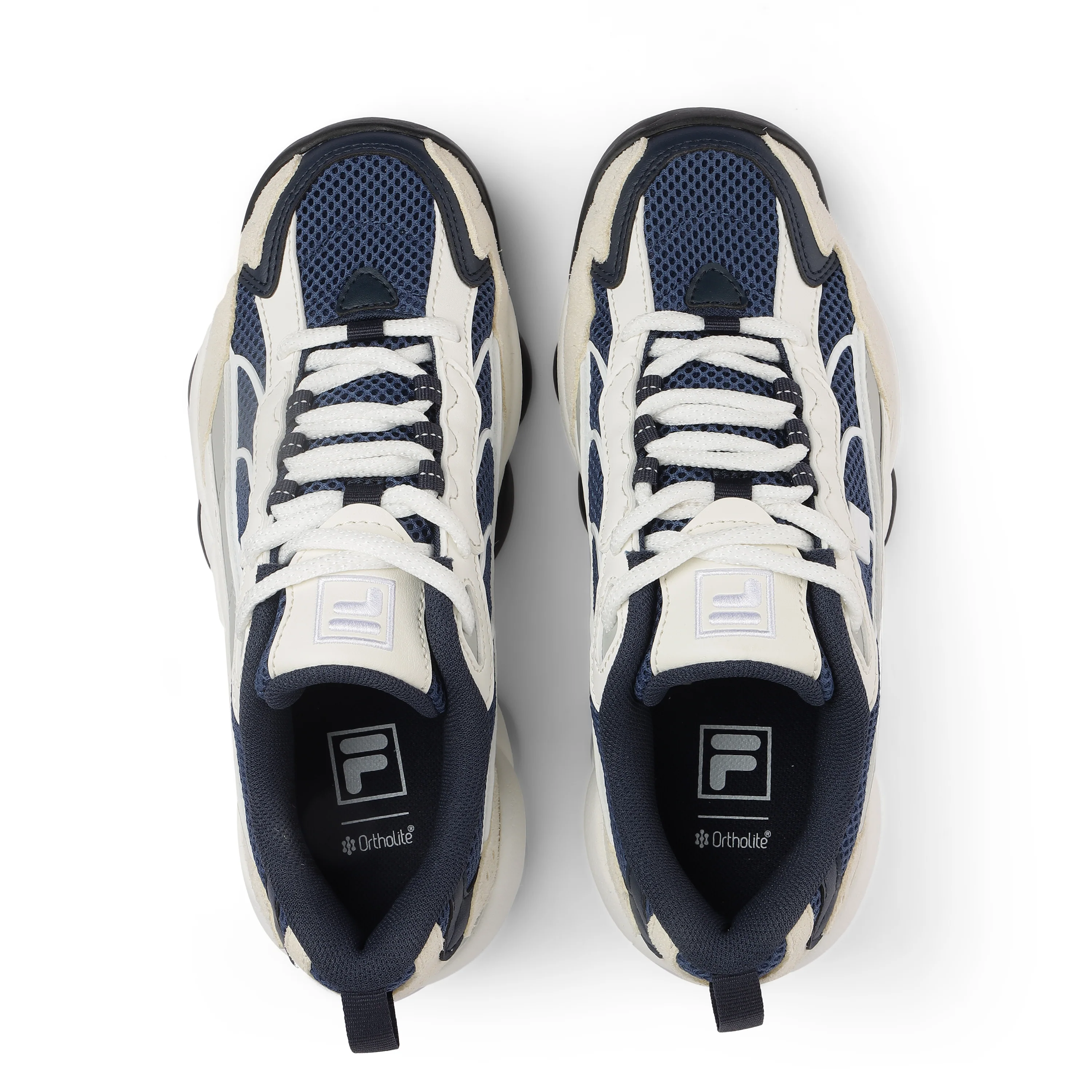 Fila Women White Wavy Spaghetti Shoes - Image 6