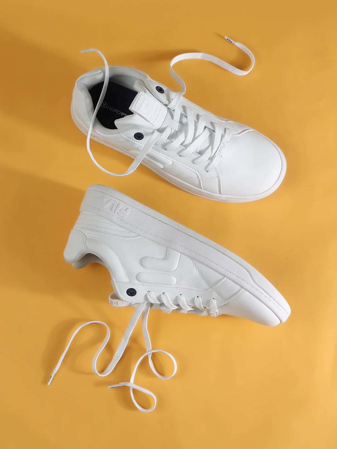 Fila Womens Arche White Sneakers - Image 3