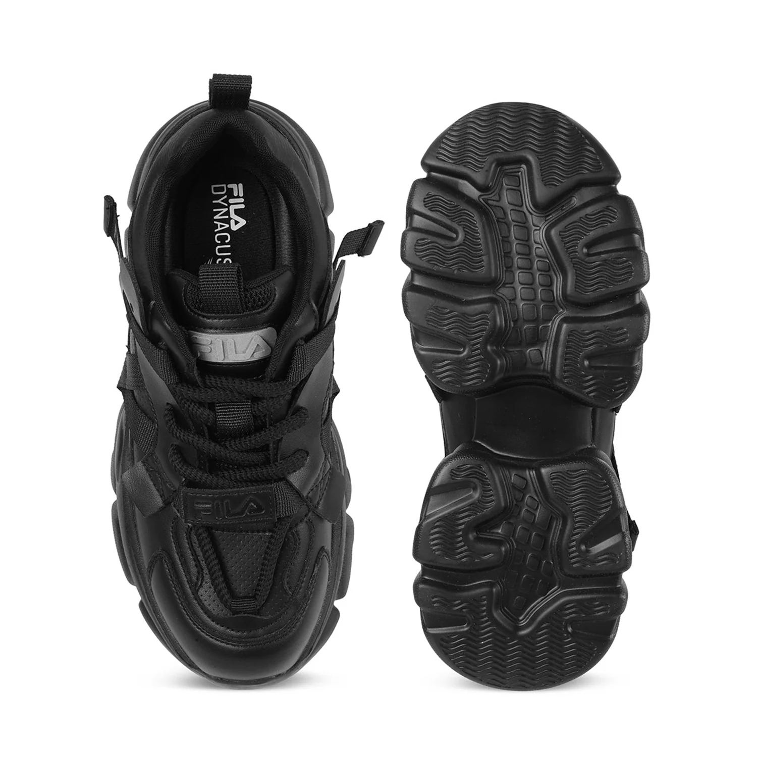 Fila Womens Envi Halli Black Sneakers - Image 10