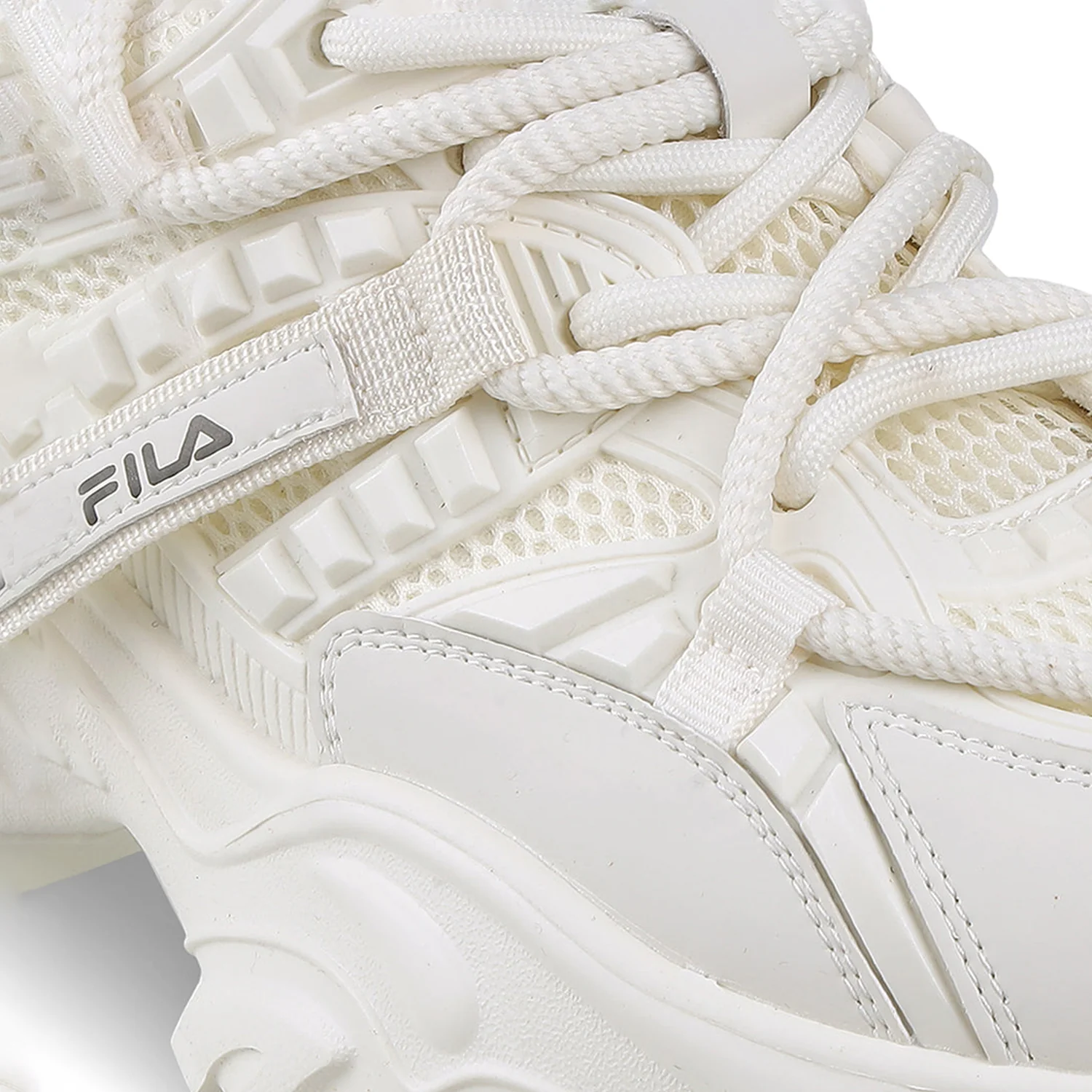 Fila Womens Envi Victori Beige Sneakers - Image 8