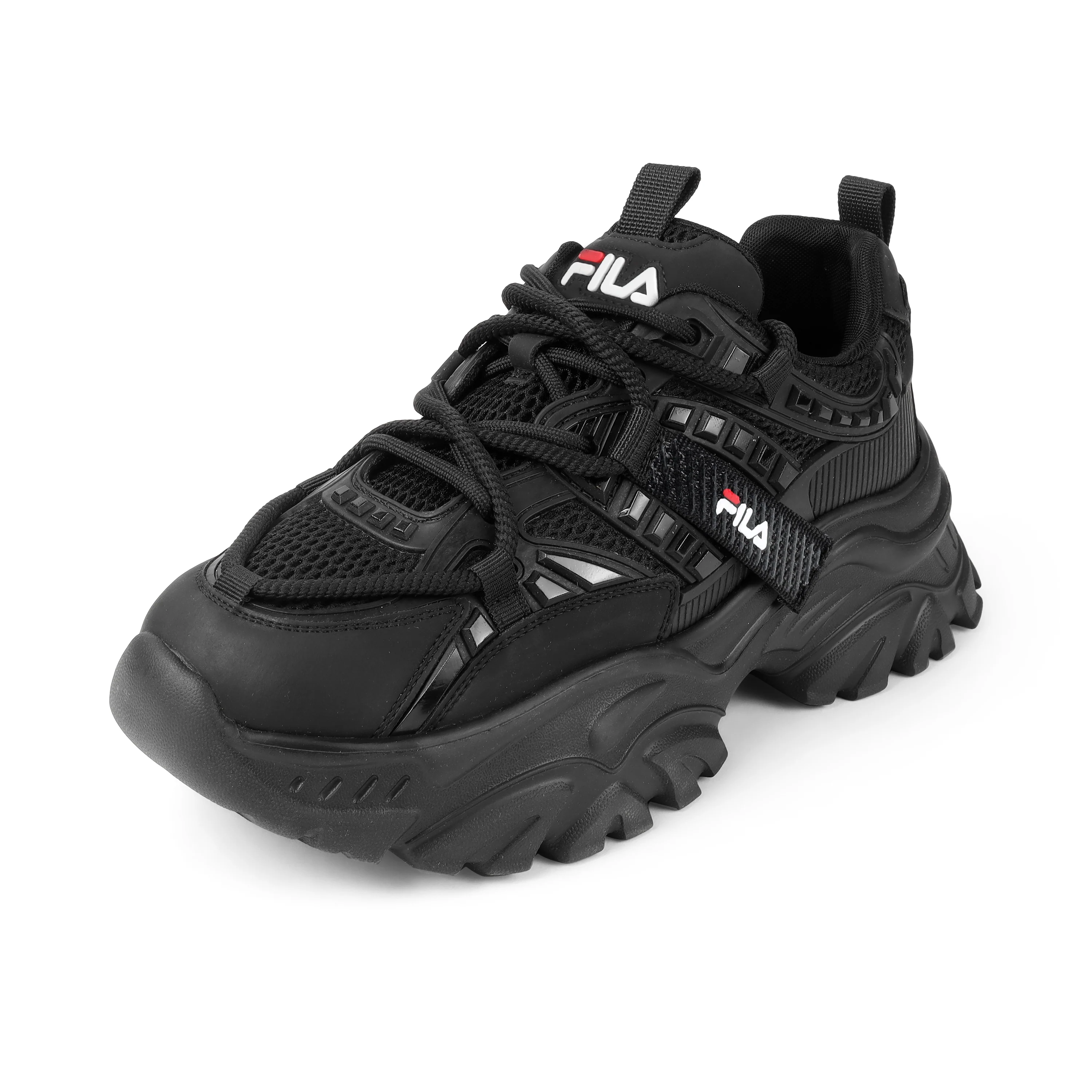 Fila Womens Envi Victori Black Sneakers - Image 10