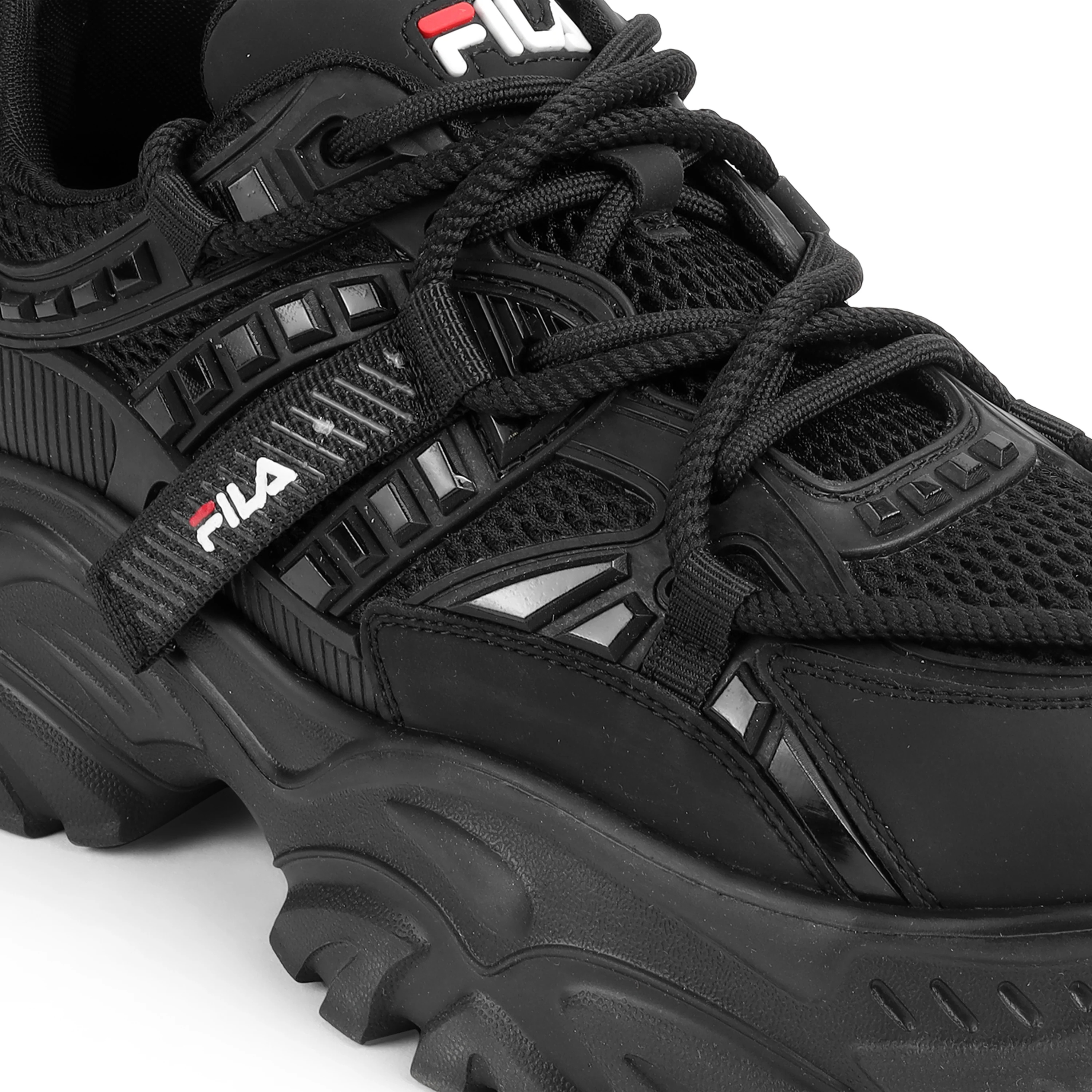 Fila Womens Envi Victori Black Sneakers - Image 11