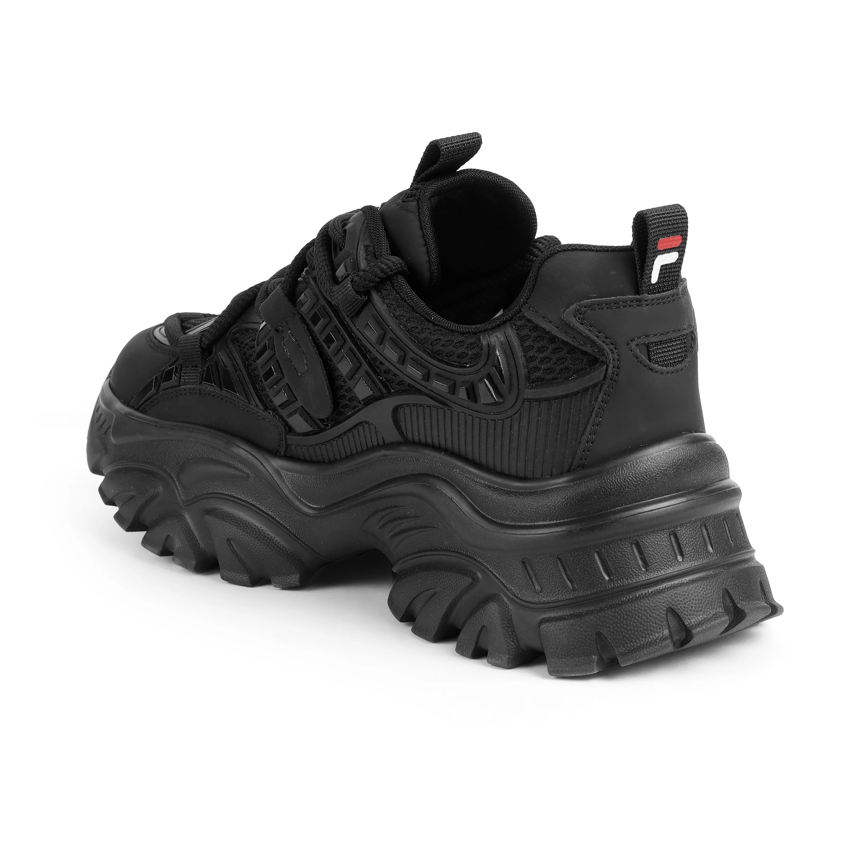 Fila Womens Envi Victori Black Sneakers - Image 4