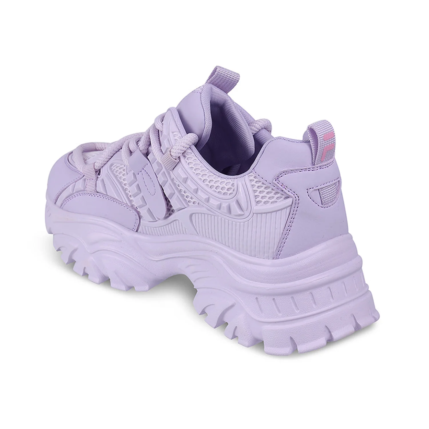 Fila Womens Envi Victori Lavender Sneakers - Image 8