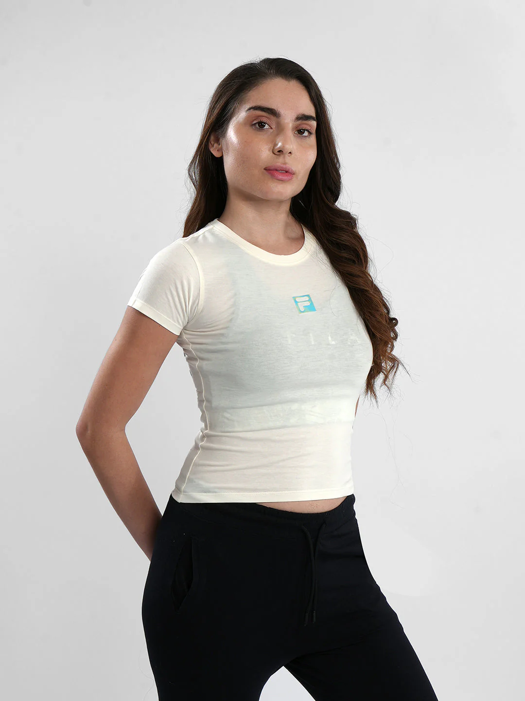 Fila Womens Gardenia Riley Crop Top - Image 3