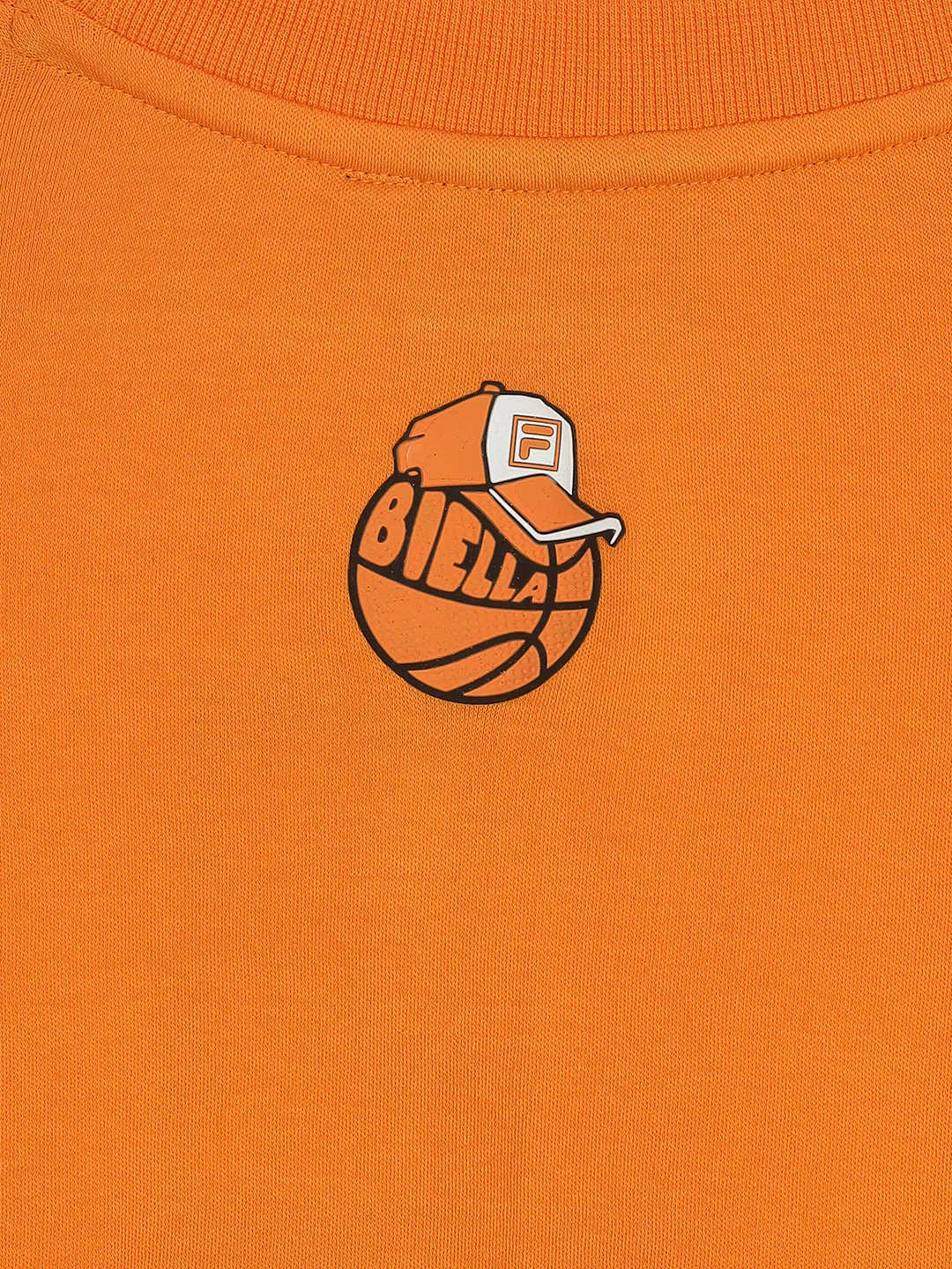 Fila Womens Russet Orange Bing Crop Top - Image 5