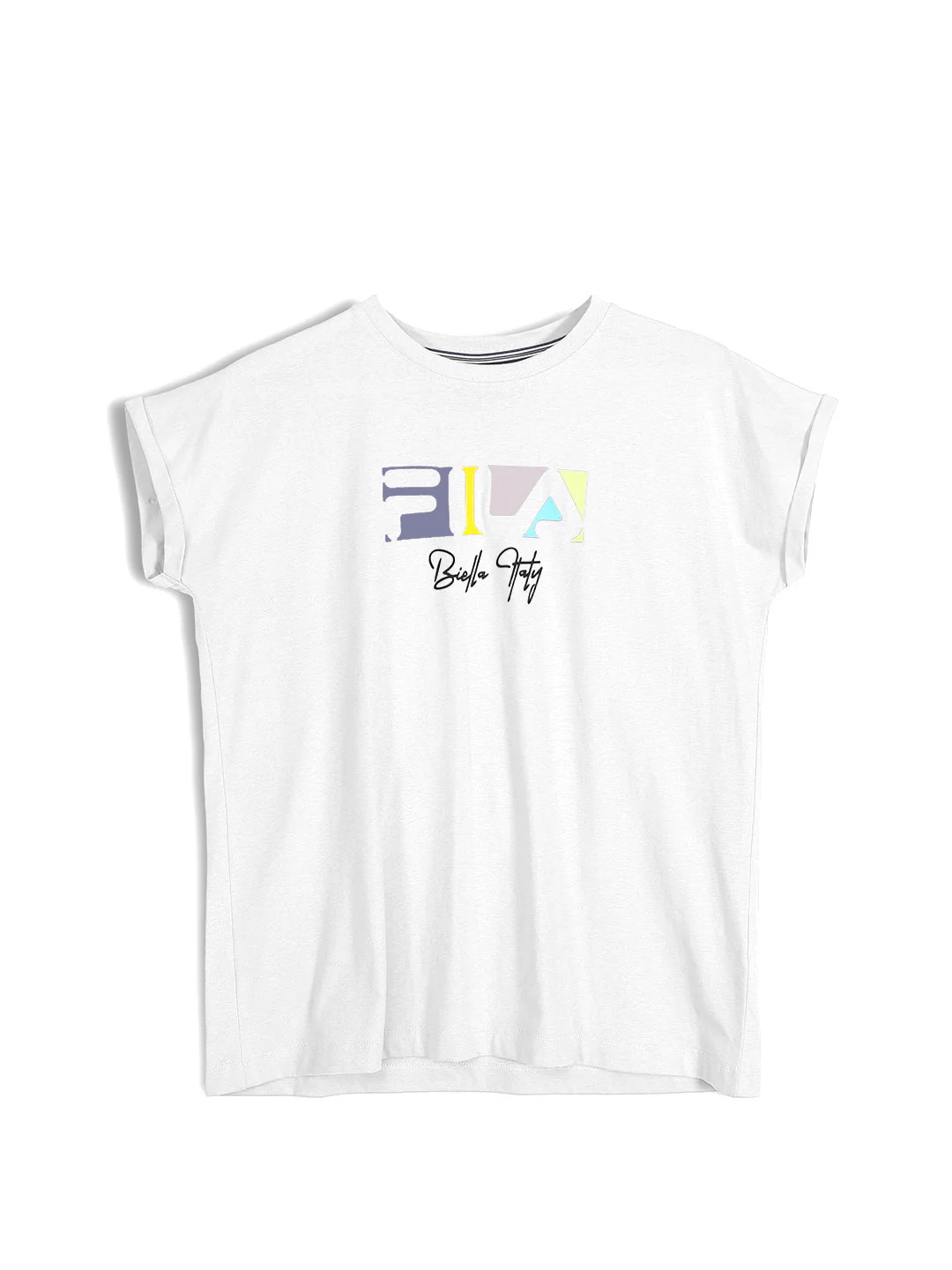 Fila Womens White Aria T-Shirt - Image 4