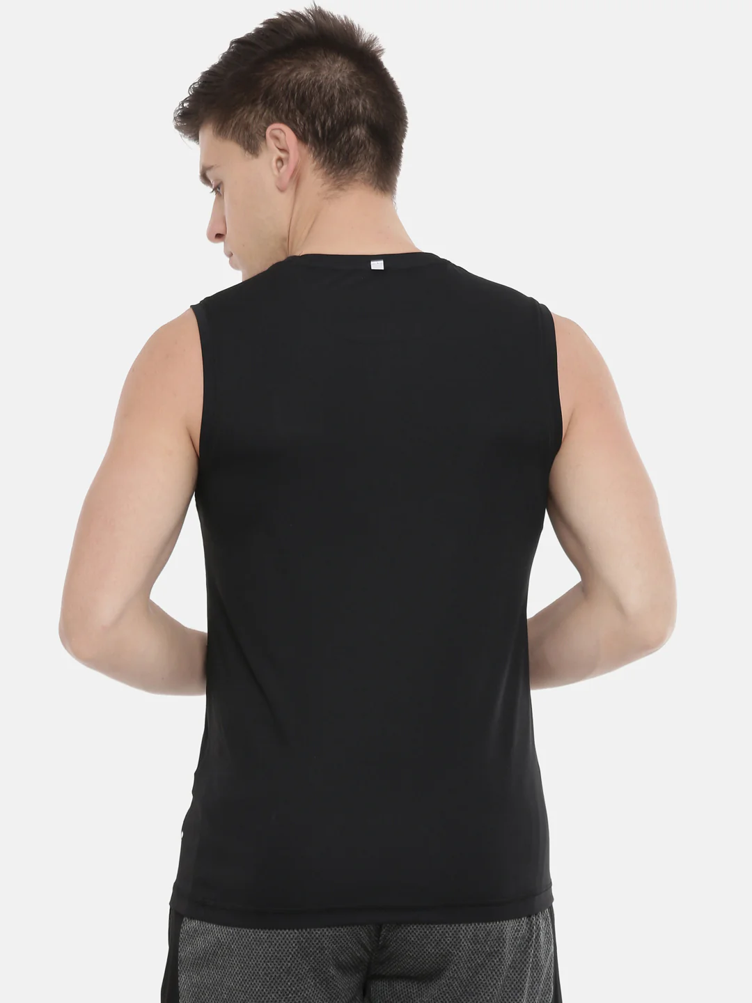 Men's Solid Comfort Tank Top - Image 4
