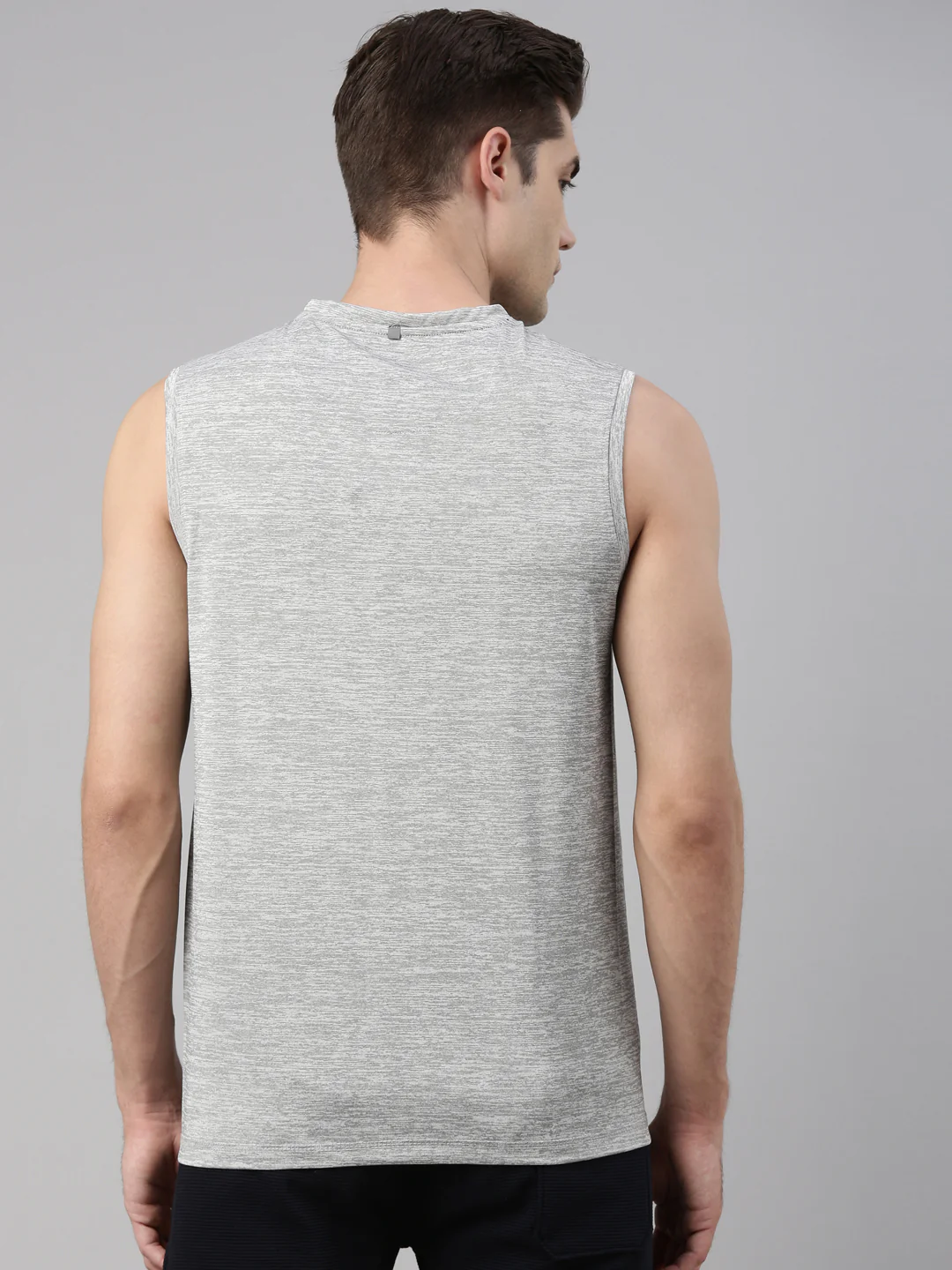 Men's Solid Comfort Tank Top - Image 4