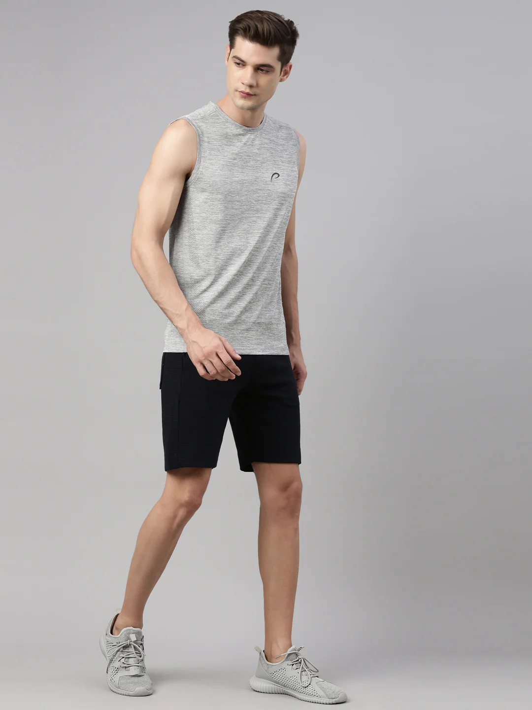 Men's Solid Comfort Tank Top - Image 5