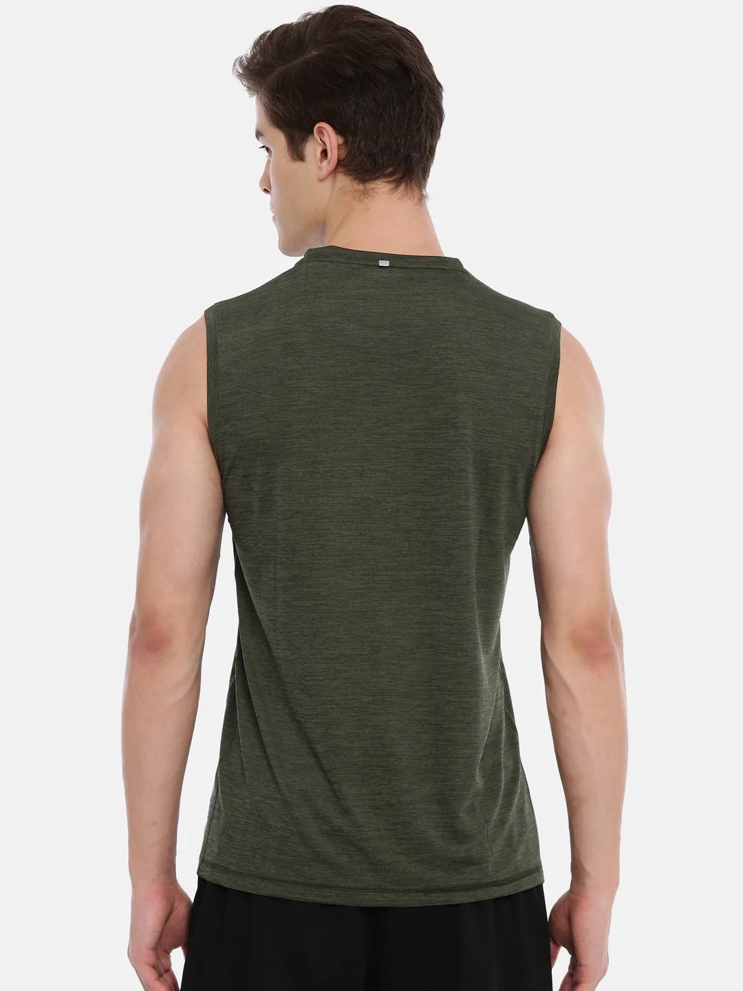 Men's Solid Comfort Tank Top - Image 4