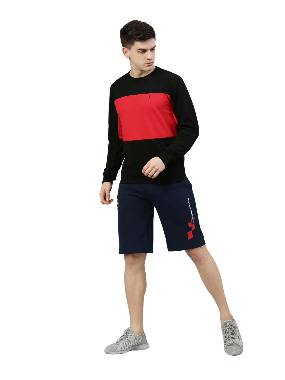 Men's Color Block Gym Sweatshirts - Image 5