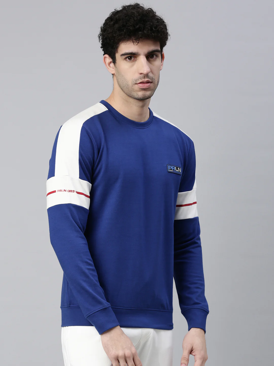Men's Color Block Gym Sweatshirts - Image 3
