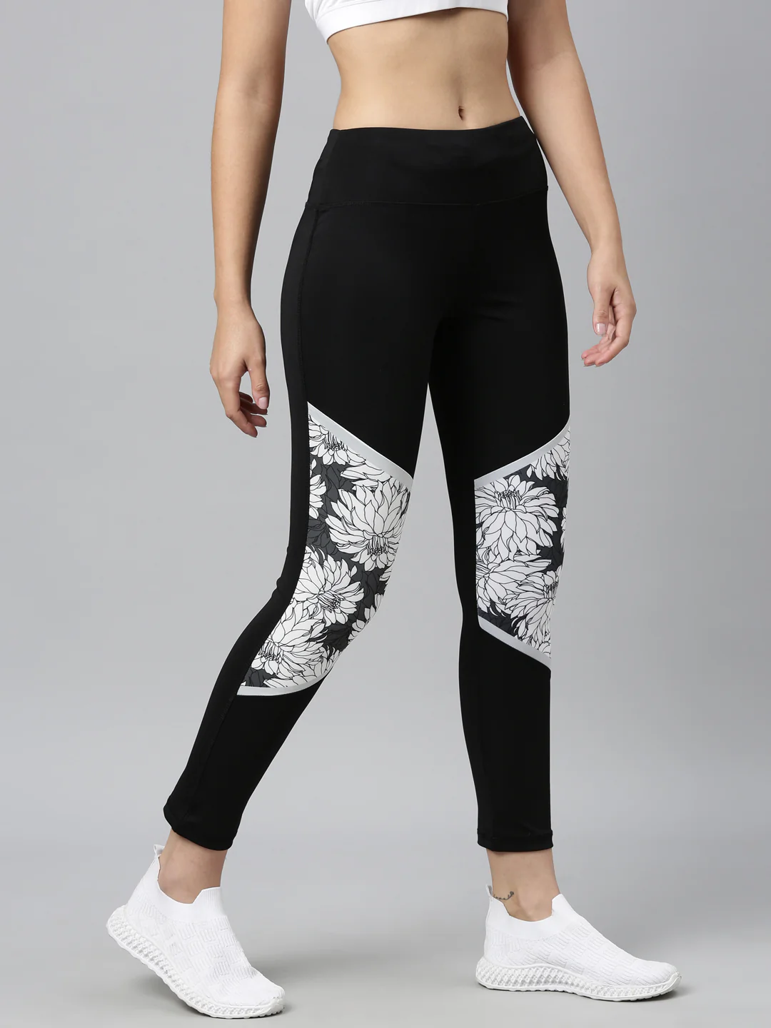 Women's Recovermax Color Block Tights - Image 3