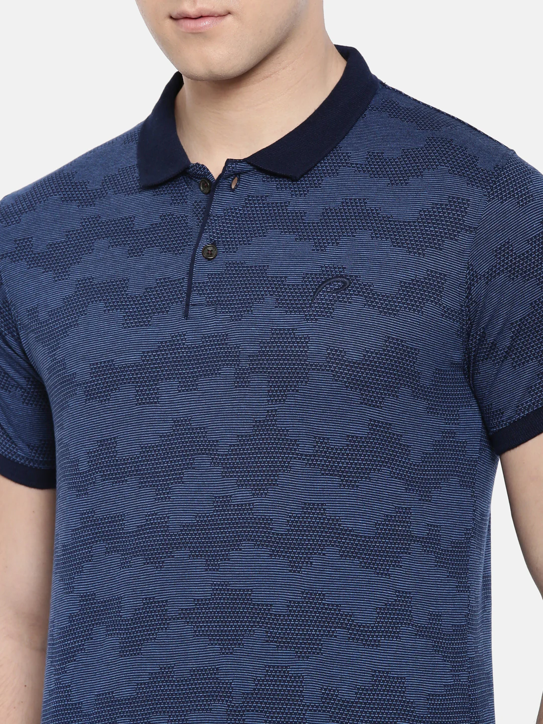 Men's Textured Polos - Image 2