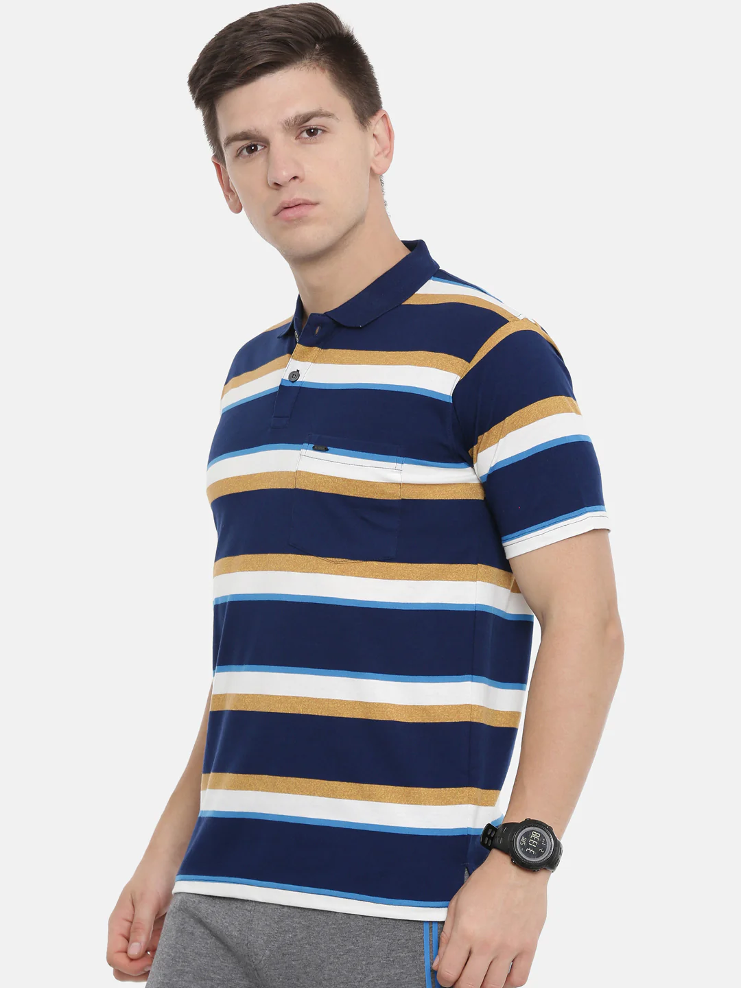Men's Striper Polos - Image 3