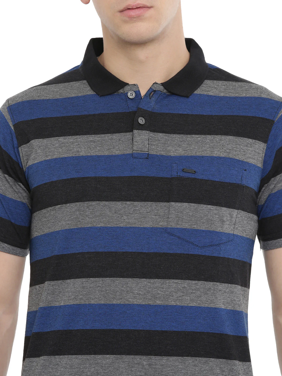 Men's Striper Comfort Polos - Image 2