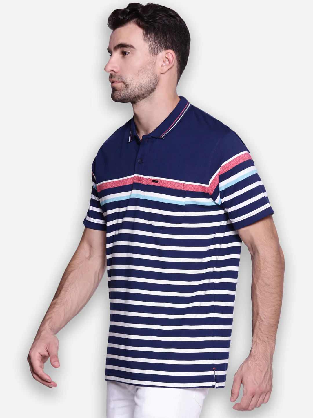 Men's Striper Polos - Image 2