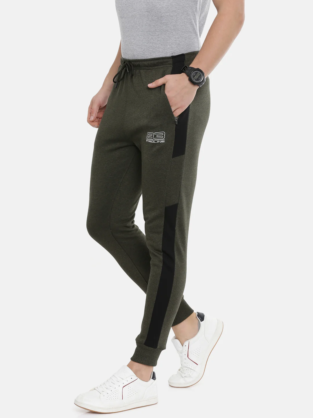 Men's Solid Comfort Jogger - Image 2