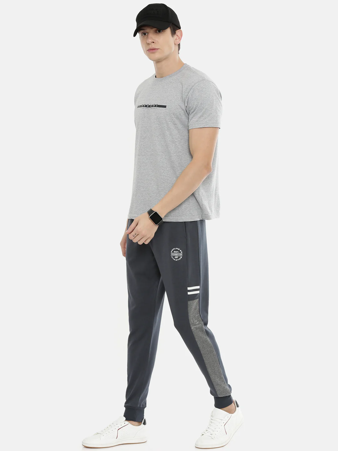 Men's Solid Comfort Fit Jogger - Image 4