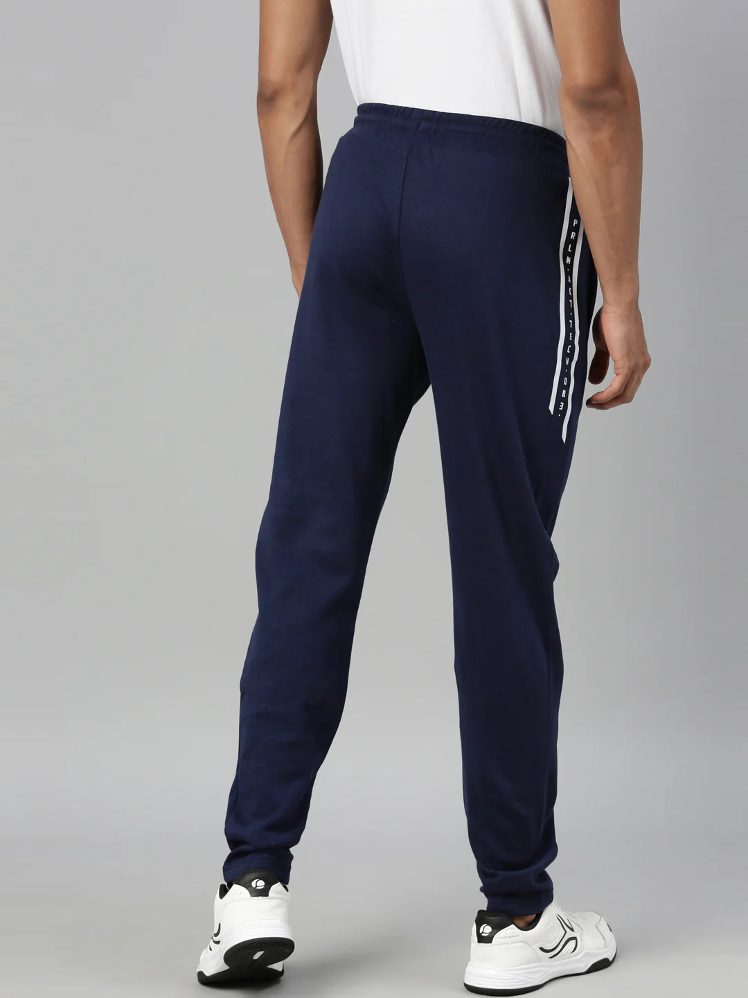 Men's Solid Comfort Track Pants - Image 3