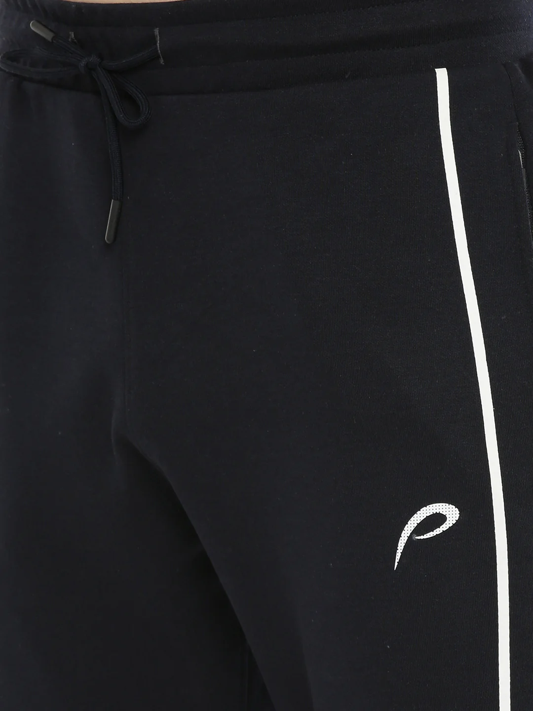Men's Solid Tapered Track Pants - Image 5