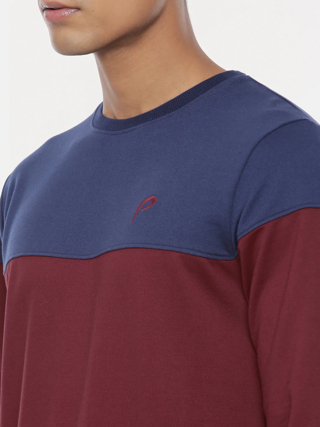 Men's Color Block Sweatshirts - Image 2