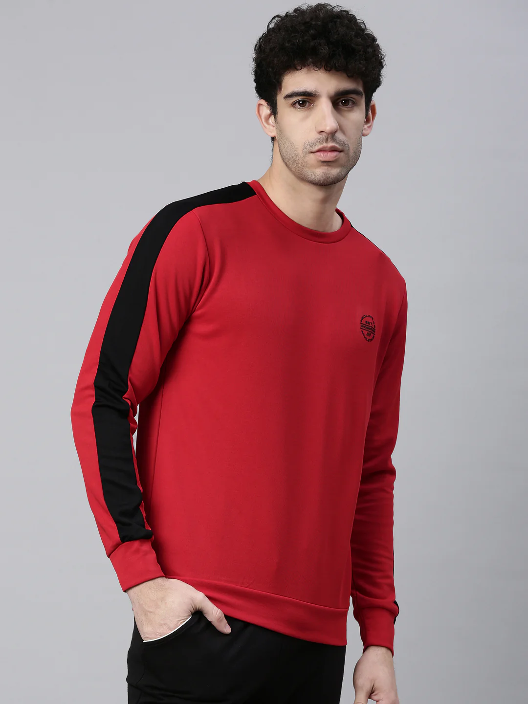 Men's Color Block Sweatshirts - Image 4