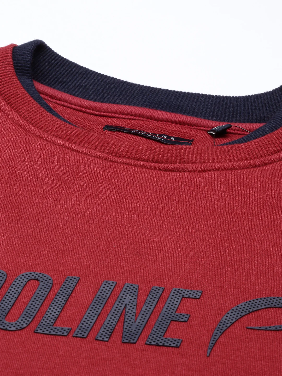 Men's Solid Comfort Fit Sweatshirts - Image 2