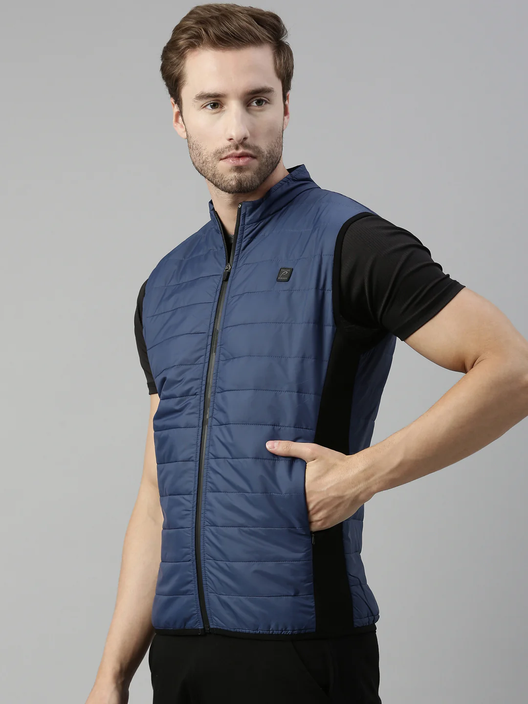 Men's Solid Comfort Fit Jackets - Image 2