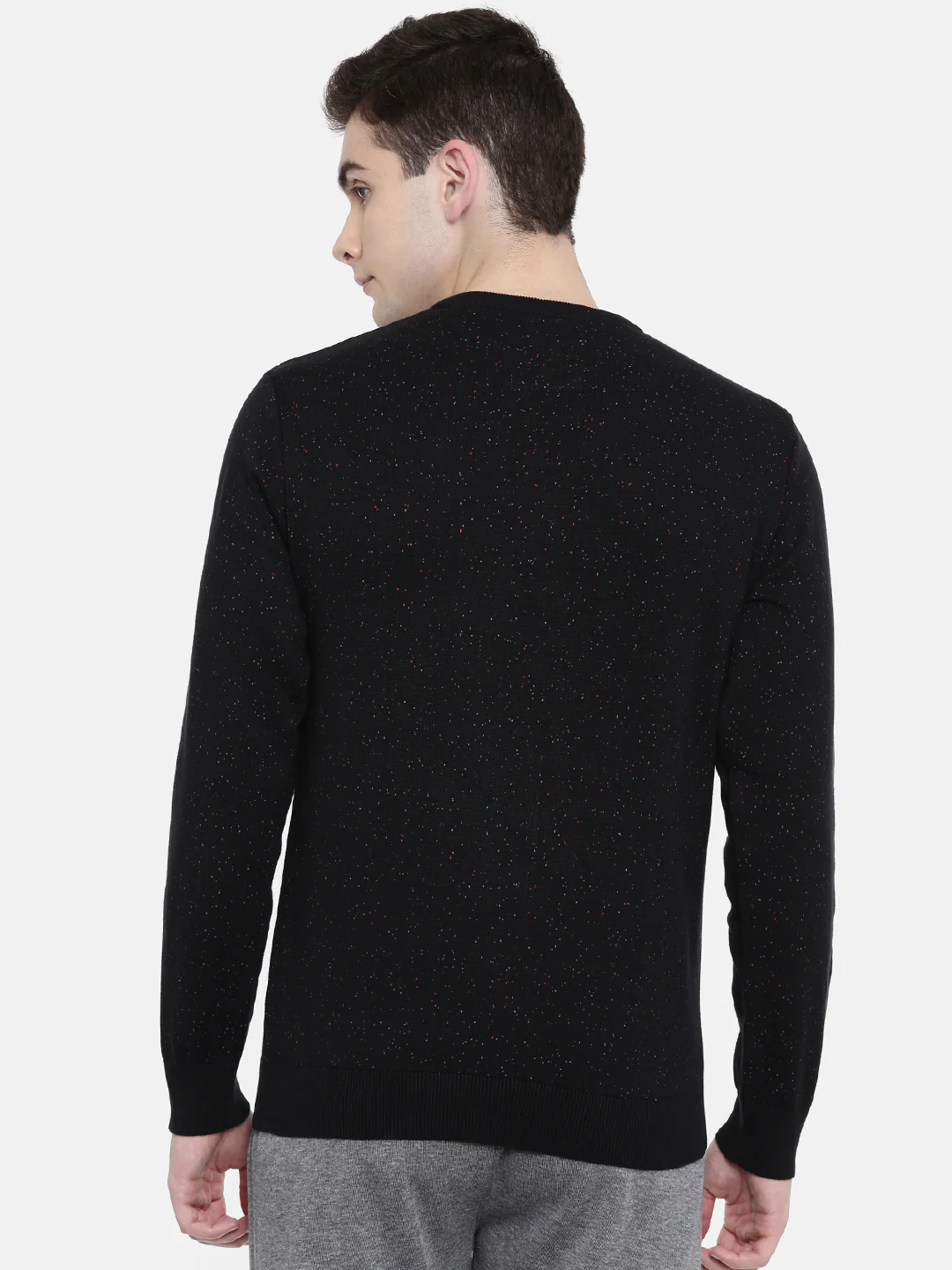 Men's Printed Comfort Fit Jumpers - Image 4