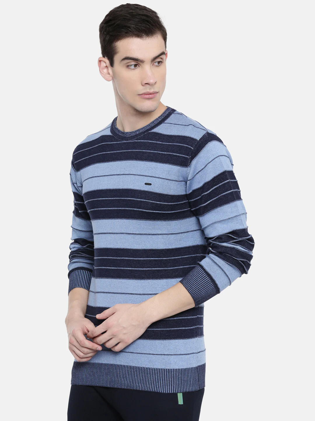 Men's Striper Comfort Fit Jumpers - Image 3