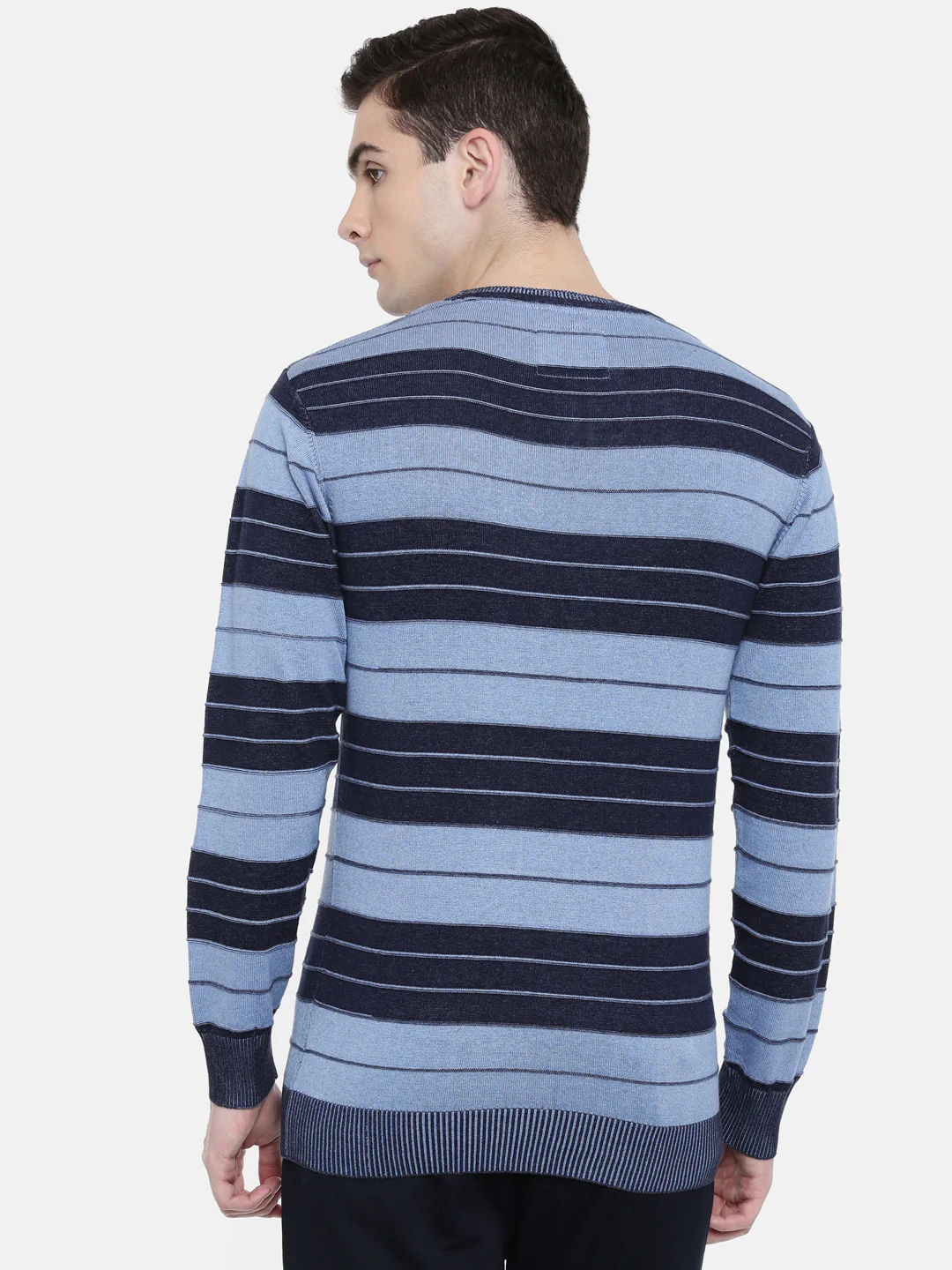 Men's Striper Comfort Fit Jumpers - Image 4