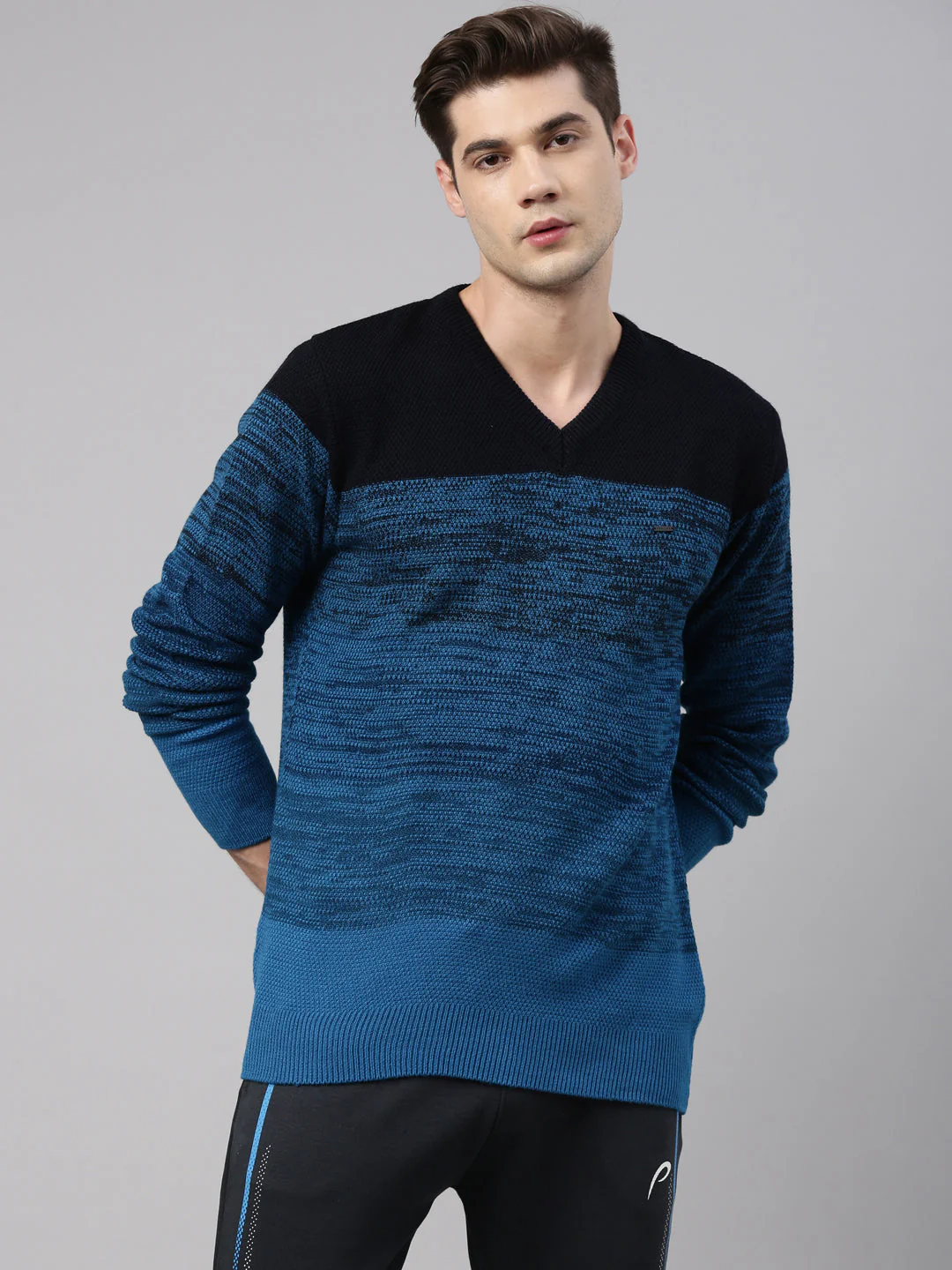 Men's Color Block Jumpers - Image 6