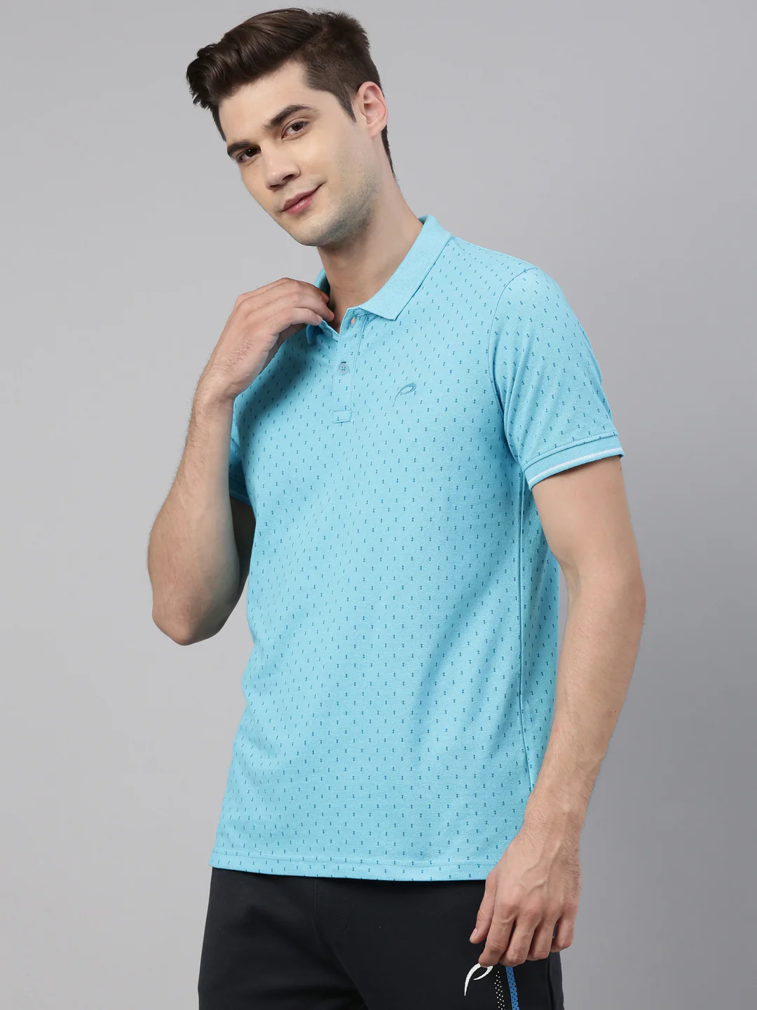 Men's Printed Comfort Polos - Image 3