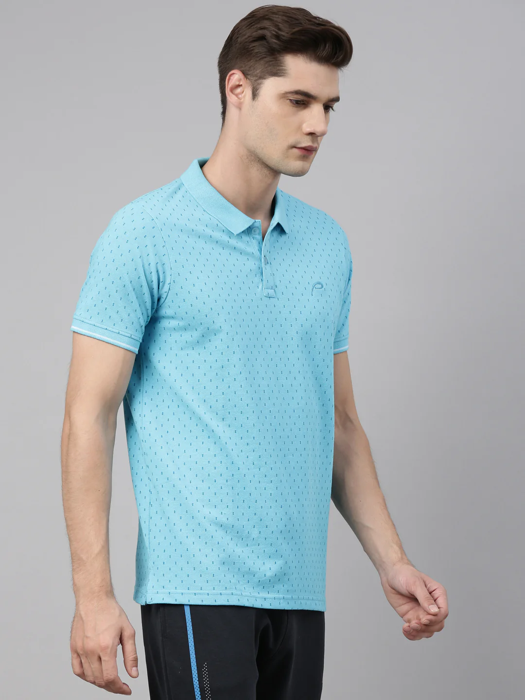 Men's Printed Comfort Polos - Image 4