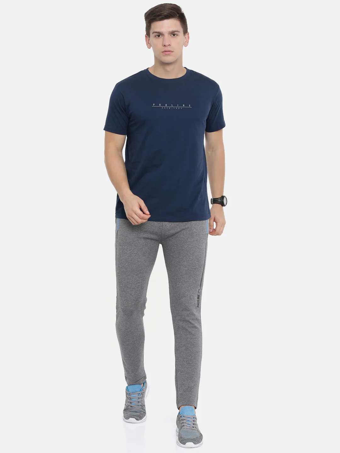 Men's Printed Tapered Track Pants - Image 4
