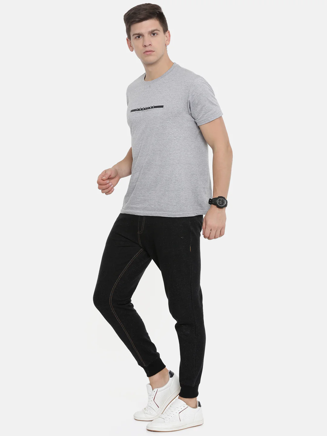 Men's Solid Comfort Track Pants - Image 4