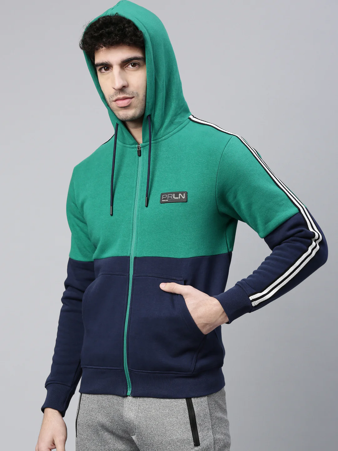 Men's Color Block Sweatshirts - Image 3