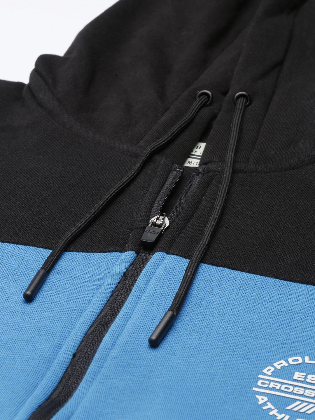Men's Off White Front Open Sweatshirt - Image 2
