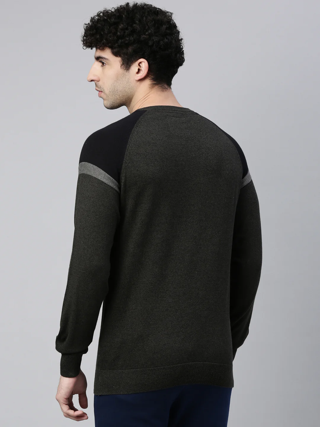 Men's Color Block Jumpers - Image 5
