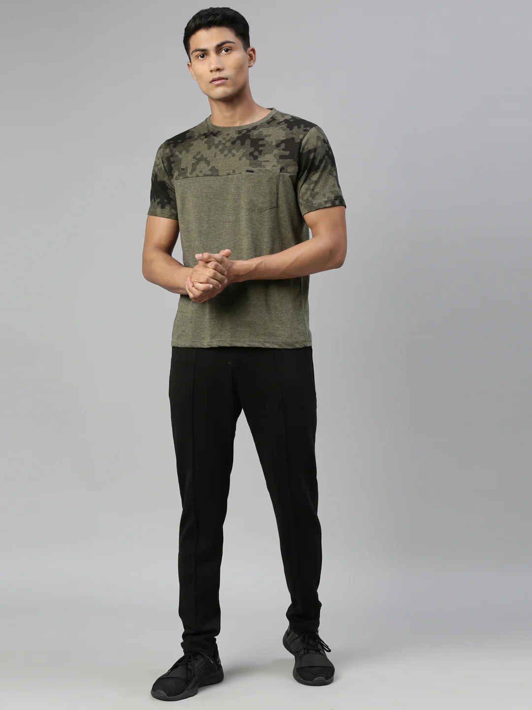 Men's Solid Comfort Track Pants - Image 4