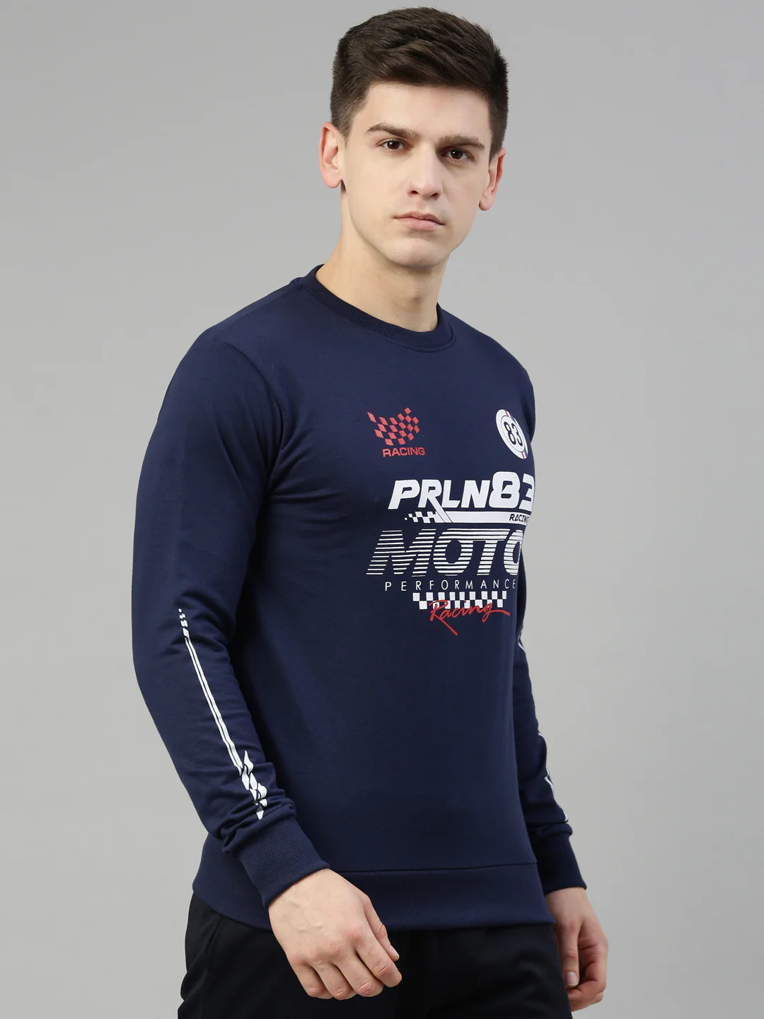 Men's Graphic Comfort Fit Sweatshirts - Image 2