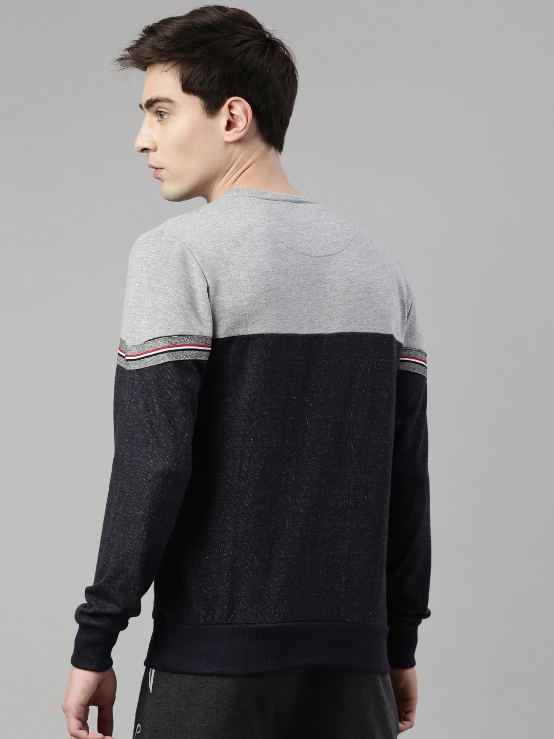 Men's Color Block Comfort Fit Sweatshirts - Image 5