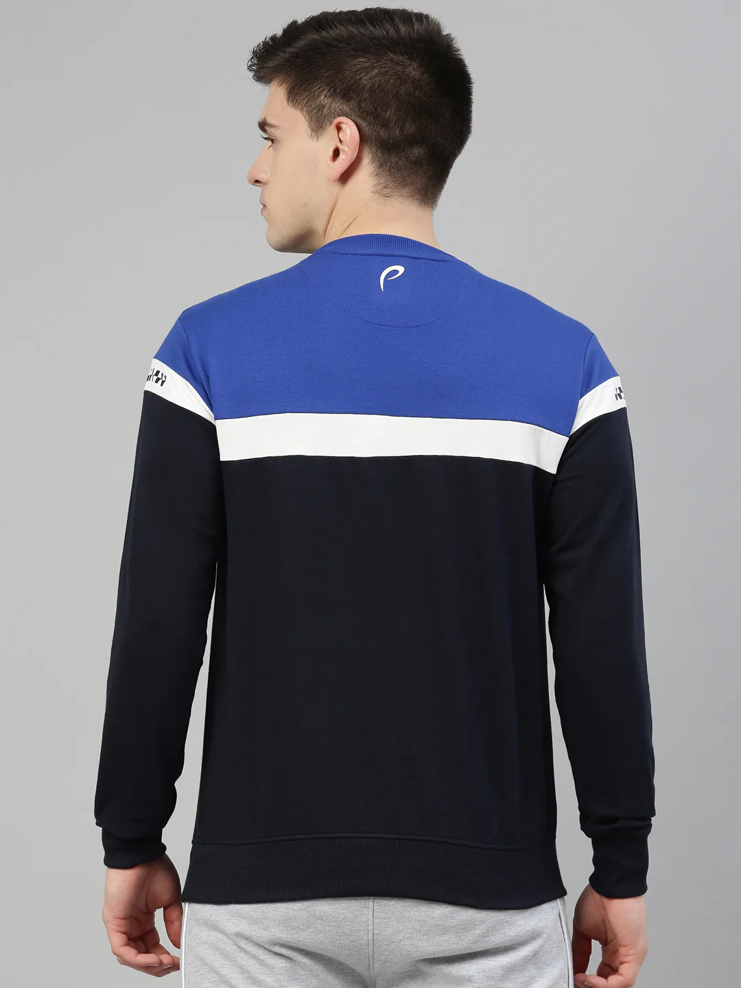 Men's Color Block Comfort Fit Sweatshirts - Image 5