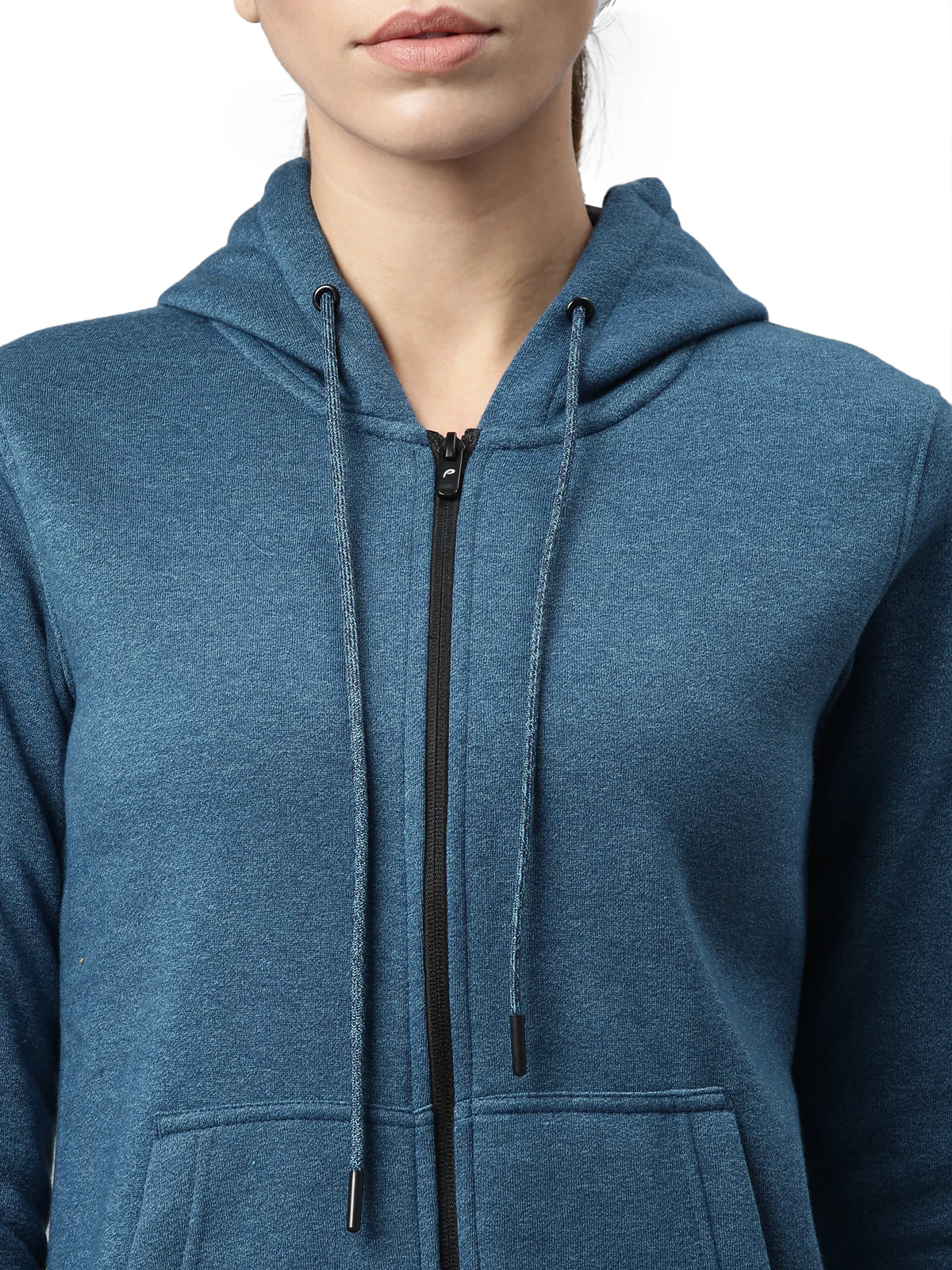 Women's Solid Running Sweat Jacket - Image 2