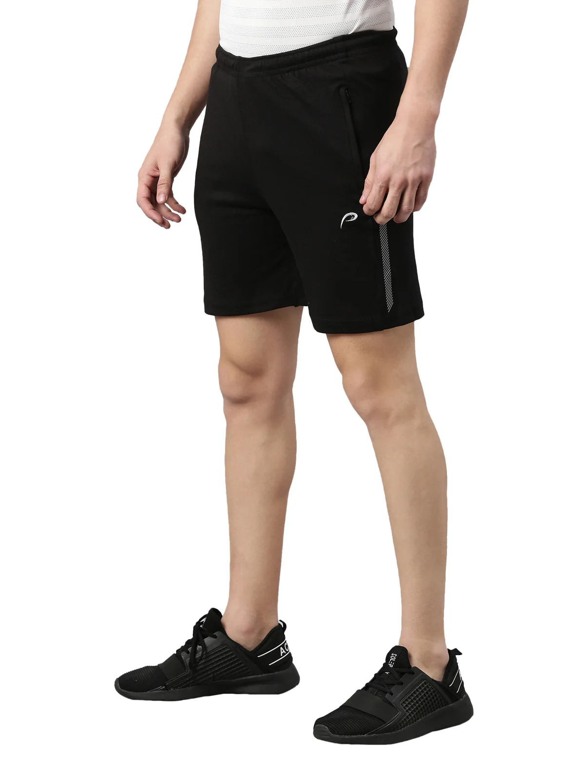 Men's Color Block Comfort Fit Shorts - Image 2